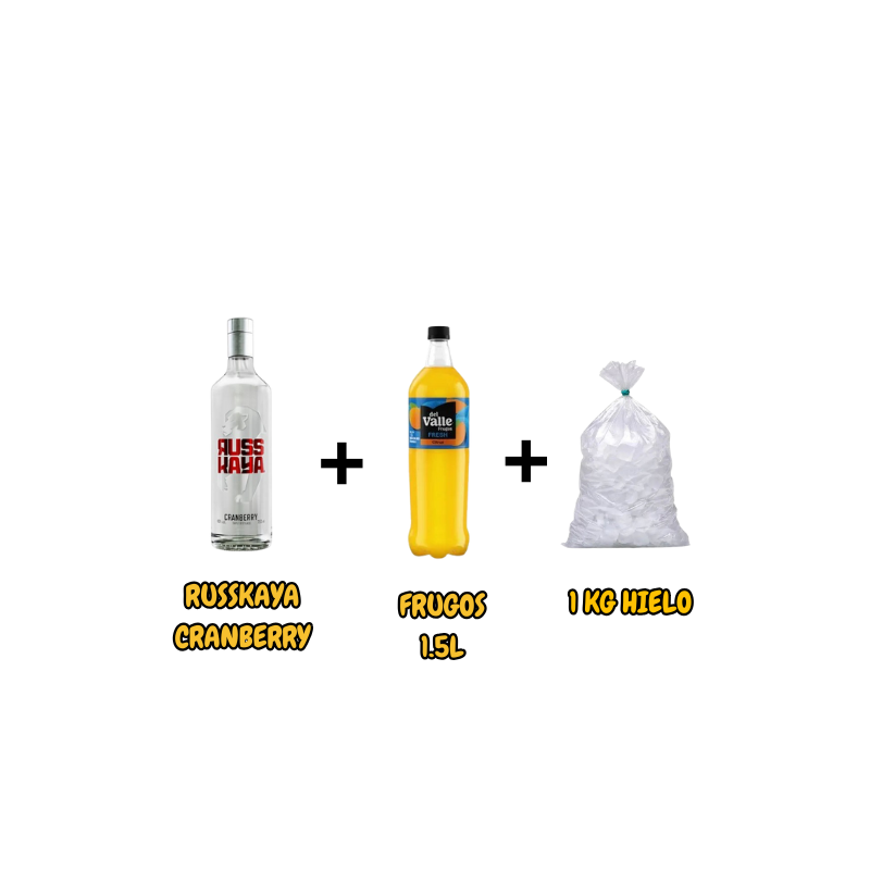 PROMO DRINKS RUSSKAYA CRANBERRY