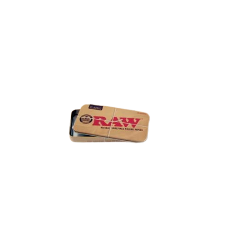CIGARRERA TIN CASE BOX CREMA RAW-109