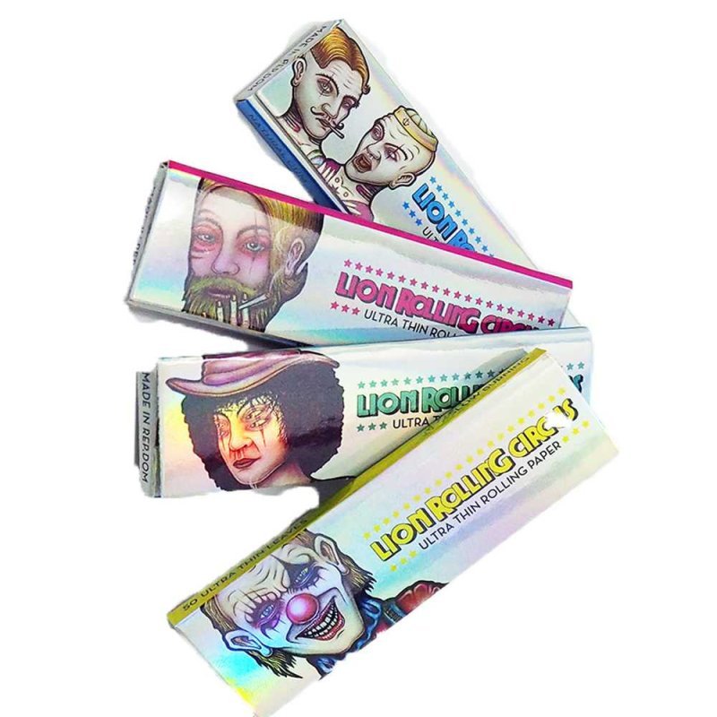 LION ROLLING CIRCUS - SILVER 1.1/4