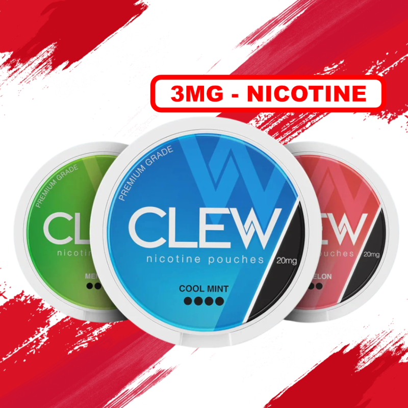 CLEW 3MG NICOTINE
